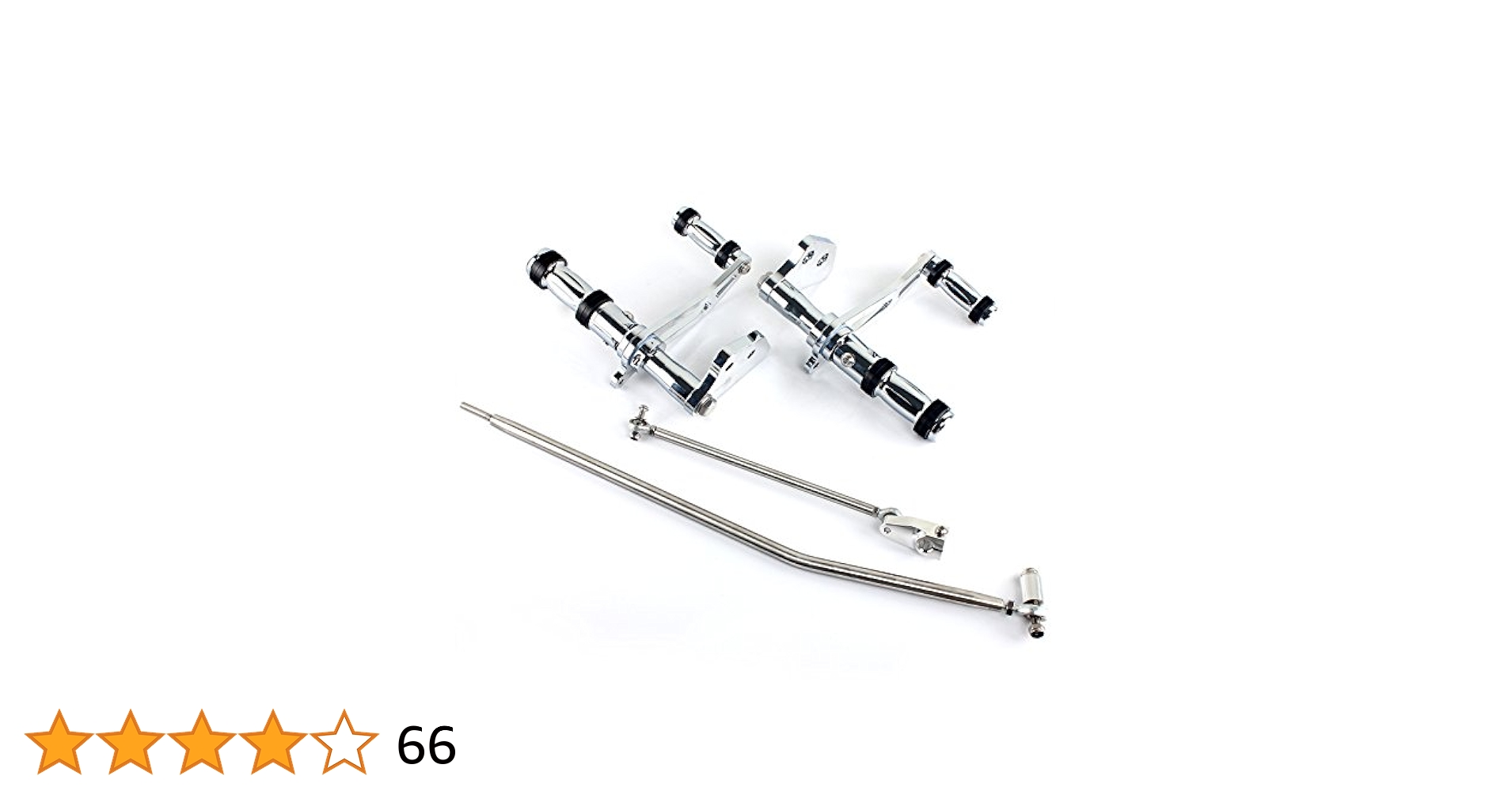 Amazon.com: TARAZON Polished Silver Forward Controls for